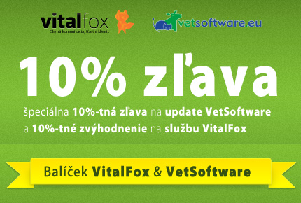 špeciálna 10%-tná zľava na update VetSoftware